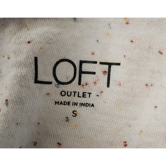 Loft Outlet Sleeveless Knotted Hem Top Size Small - Picture 5 of 5